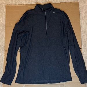 lululemon athletica Dark Heather Gray Men's Zip-Up Pullover